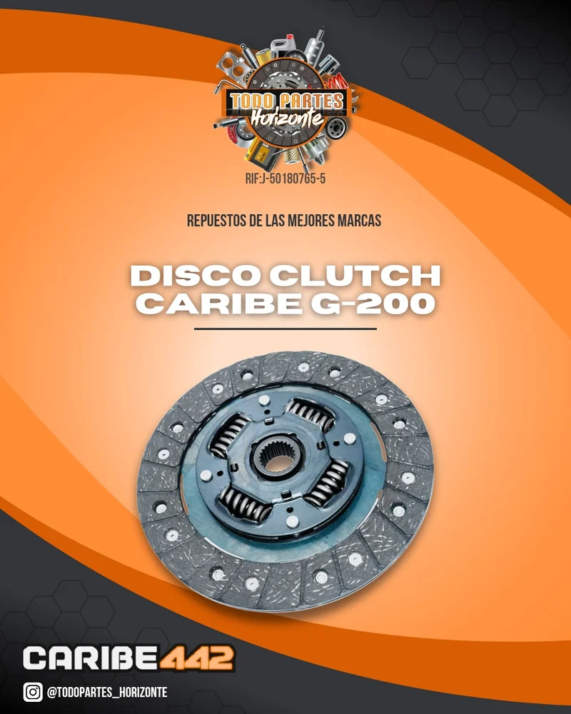 Disco Clutch Caribe G-200